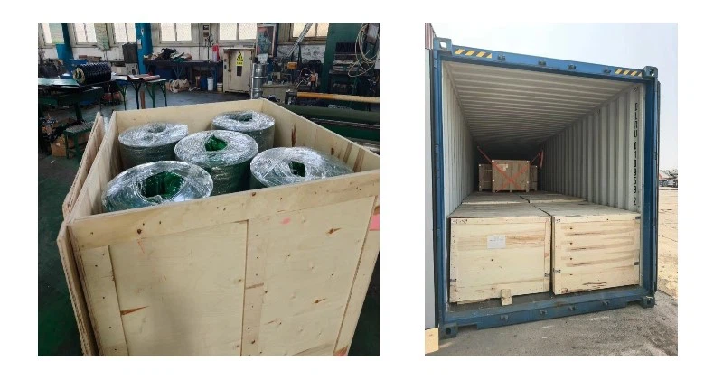 ceramic lagging sheets ready for loading and export to Italy ceramic lagging sheets ready for loading and export to Italy